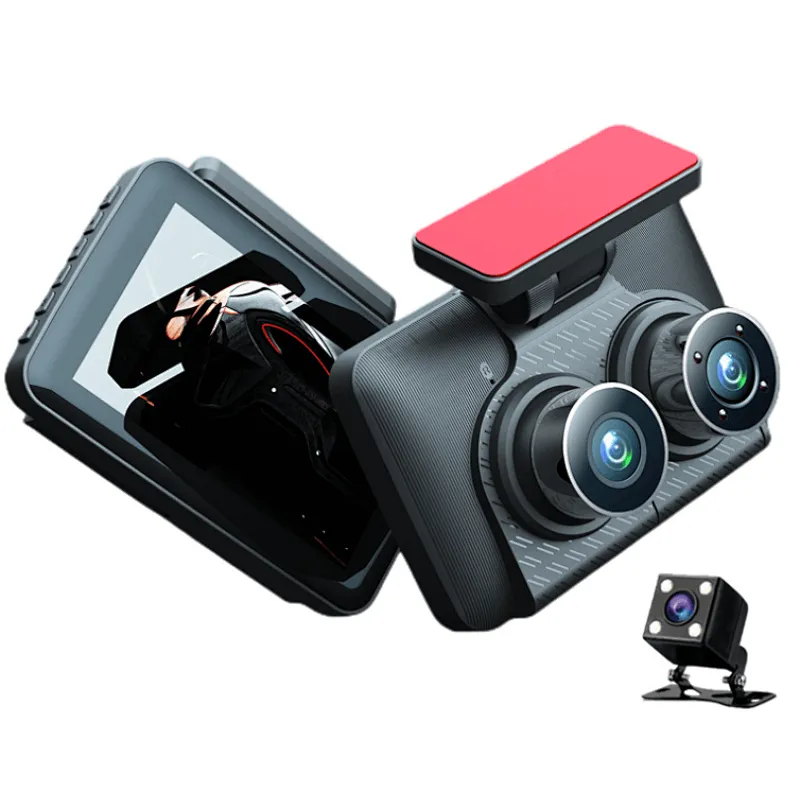 Universal Loop Recording Car Dash Camera 1080P 3 Lens